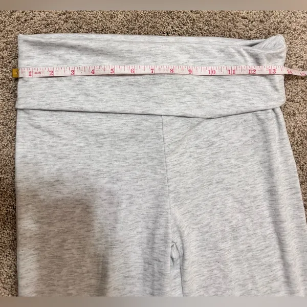 Forever 21 Light Gray Flare Pants size S NWOT - Image 4