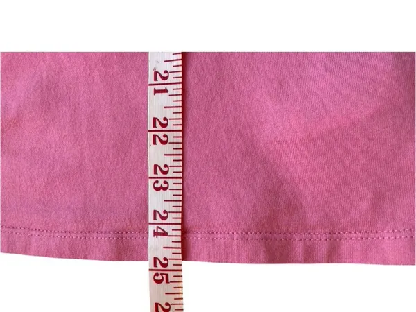 Kate Spade Pink Ruched Puff-Sleeve Short Sleeve Tee large - Image 8
