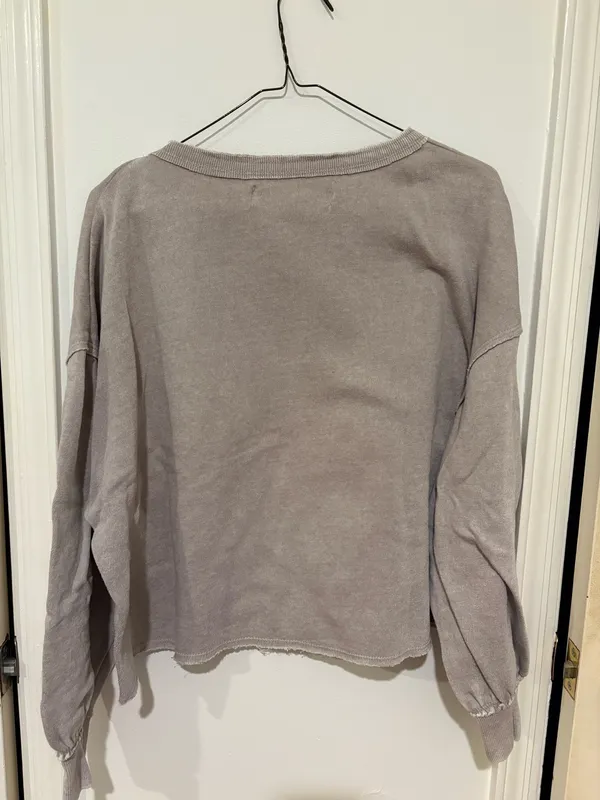 Vintage Havana Lilac Long Sleeve Sweater - Image 2
