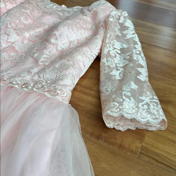 Pink tulle formal Size 14 - Image 3