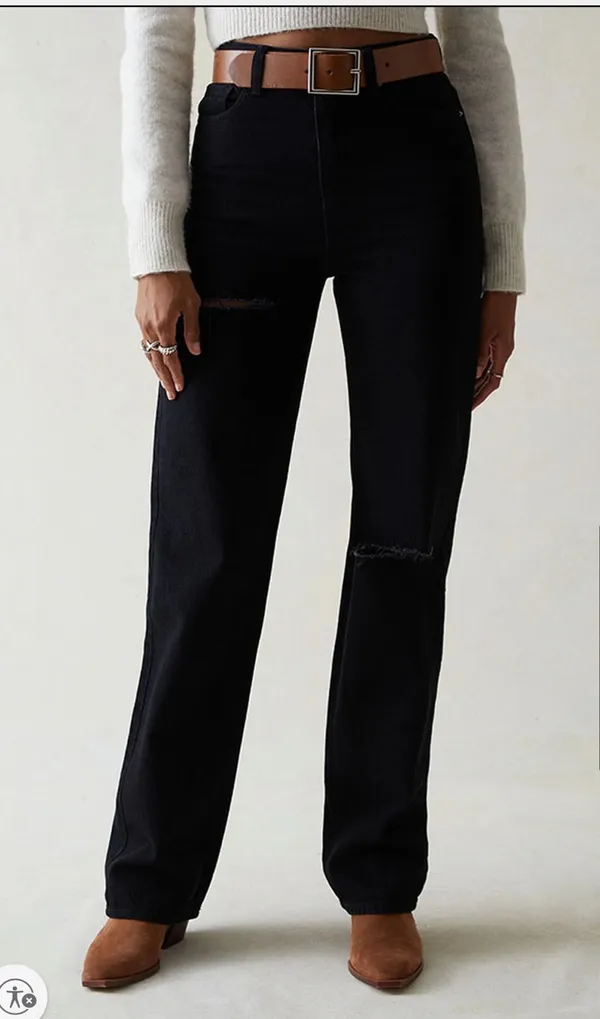 PacSun 90’s Boyfriend Black Jeans - Image 2