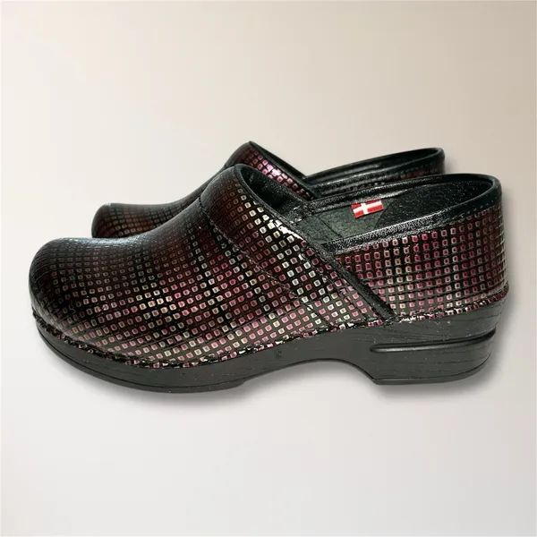 Sanita‎ Danish Pro Clogs US 6 EU 36 Slip Resistant Nursing Work Shoes Multicolor - Image 4