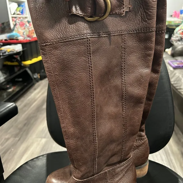 Nine West Brown Heeled Boots - Image 4