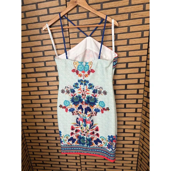 Bisou Bisou Halter Scuba‎ Knit Dress Size 6 - Image 2