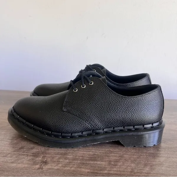 Dr. Martens 1461 Pebble Grain Leather Unisex Oxford Shoe Size 8 or 7 #227A - Image 4