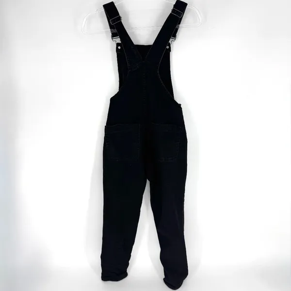 J. Crew Black‎ Denim Bib Overalls Size XXS - Image 2