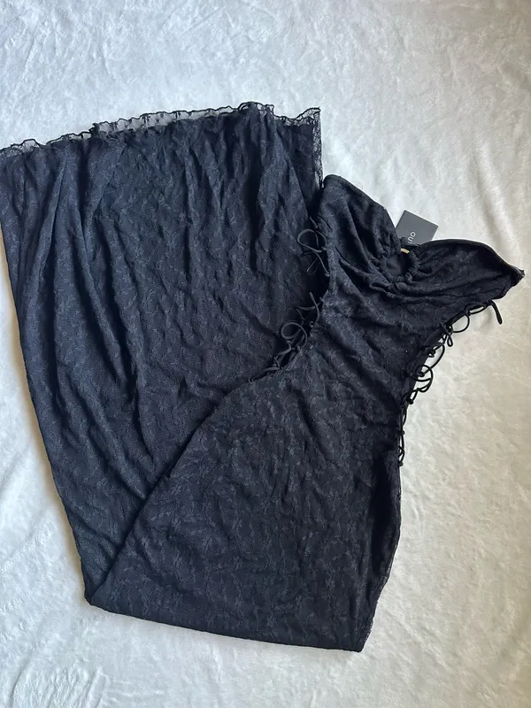 Outcast Clothing Whitley Maxi Dress Black - Image 3