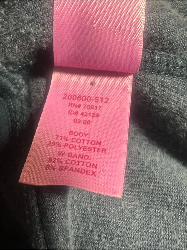 Vintage! Victoria’s Secret PINK Fold Over Flare TrackPants! - Image 4