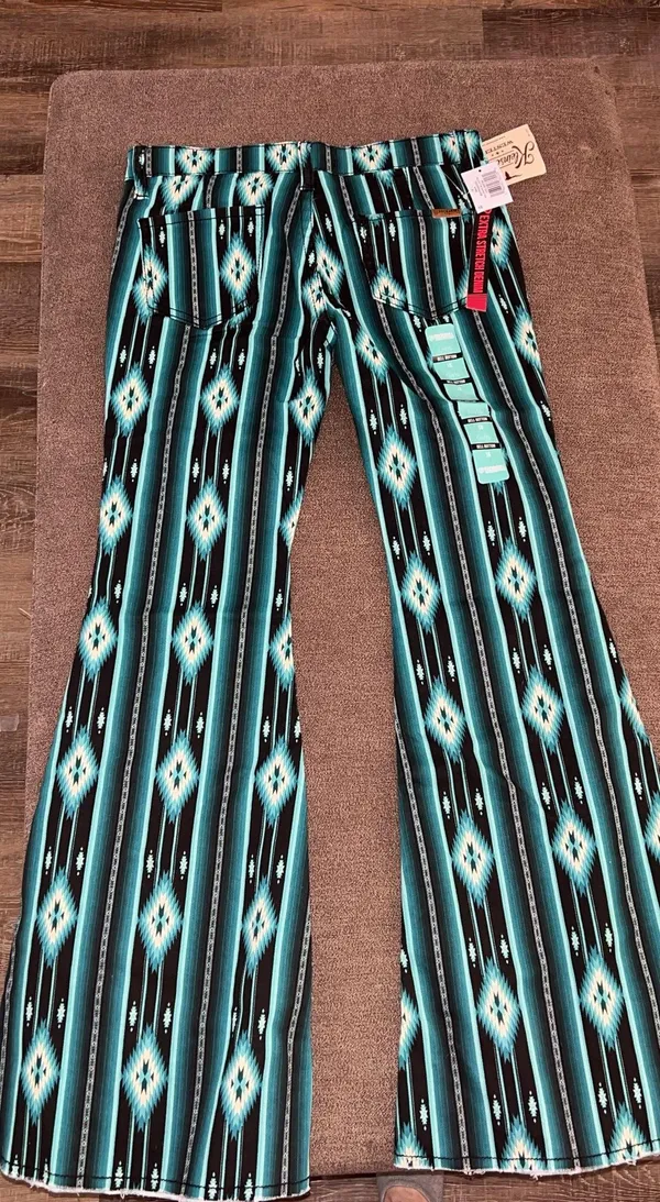 Kleinschmidts Patterned Jeans Multiple Size 23 - Image 5