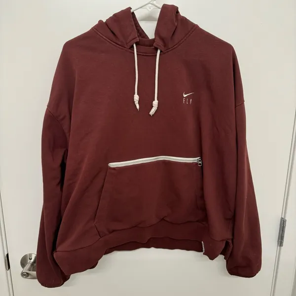 Nike Fly Brown Hoodie Hooded Sweatshirt - Image 4