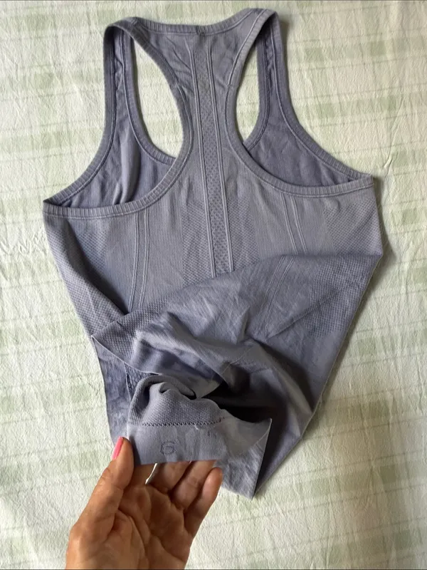 Lululemon Swiftly Seamless Racerback Tank Top - Lavender Gray - Image 6