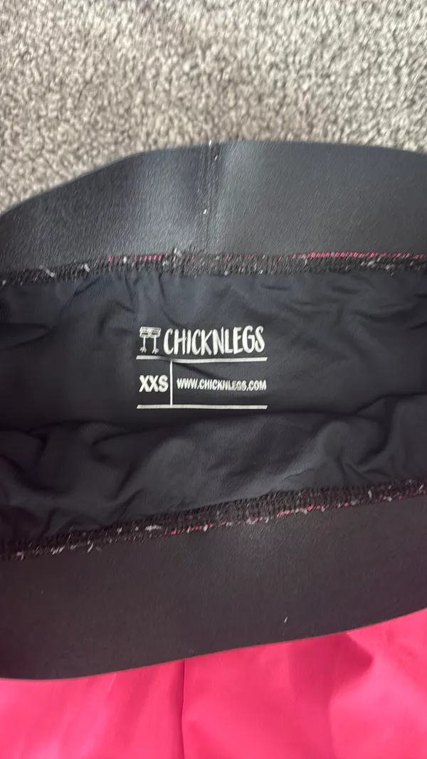 Hot Pink ChicknLegs Athletic Running Shorts Size XXS - Image 3