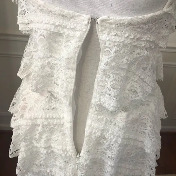 Show Me Your MuMu Tracy Ruffle Tiered Dress NWT XS - Image 9