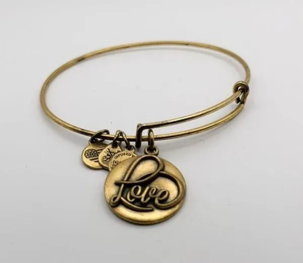 Alex and Ani Love Light Affection Joy 2016 Rafaelian Expandable Bangle Bracelet - Image 2