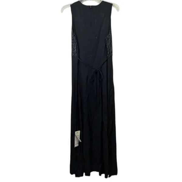 Vintage 90’s‎ Black Metallic Bodice Maxi Holiday/Party Dress NWT - Image 2