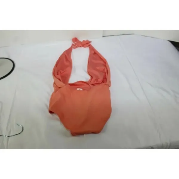womens one piece swimsuit size S Orange - Image 2