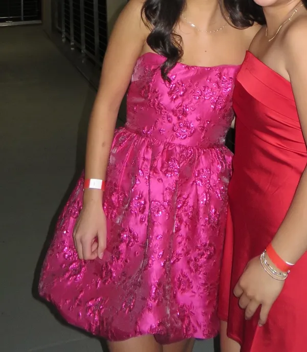 Amanda Uprichard Pink Strapless Mini Dress - Image 2