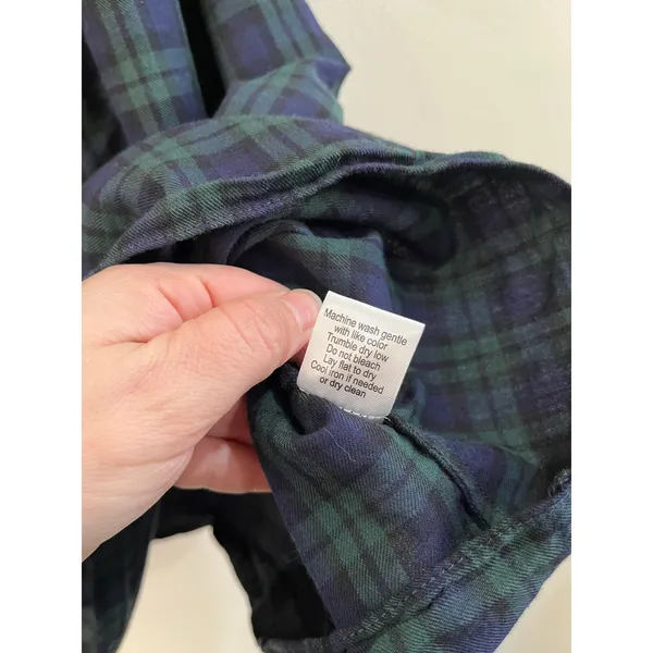 Maxwell‎ & Geradline The Sarah Short Tartan Plaid Mini Dress Preppy Blackwatch M - Image 7