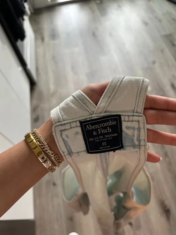 Abercrombie Denim Mini Dress - Image 6