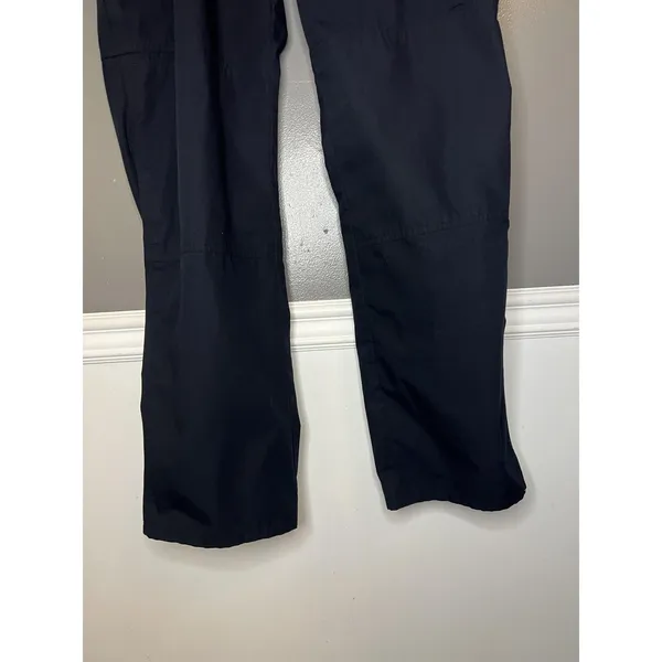 5.11 Tactical Pants Womens 20 Long Blue Cargo Elastic Waist Work Pockets - Image 3