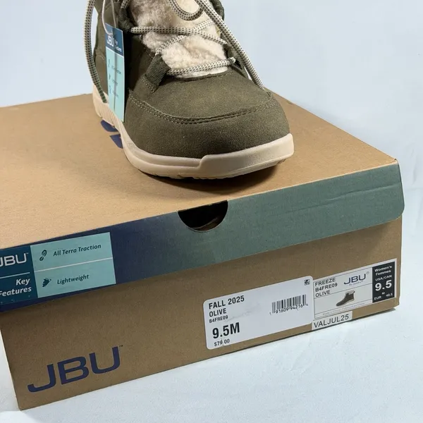 JBU Size-9.5M‎ Women's Freeze Round Boots Olive - Image 3