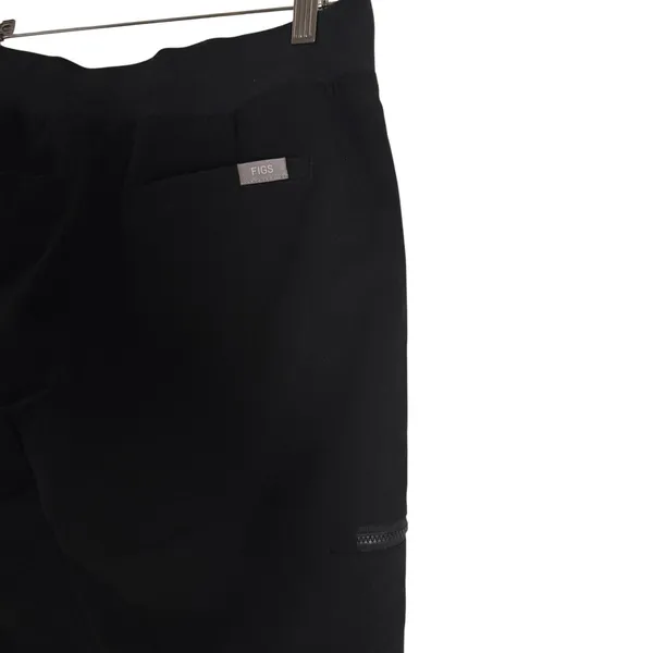 Figs Manari Black 5-Pocket Skinny Technical Medical Professional Scrub Pants XS - Image 7