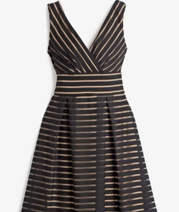 White House | Black Market Black Dress - Image 3