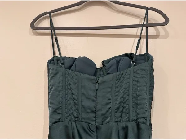 House of CB Charmaine Forest Corset Maxi Dress XS - Image 12