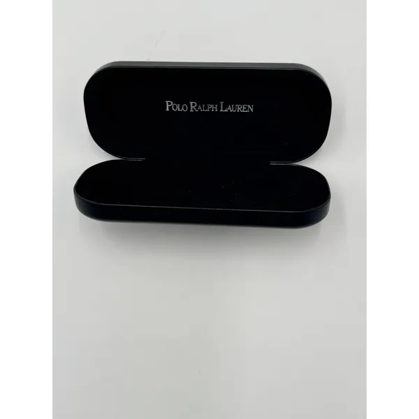 Polo Ralph Lauren Eyeglass Case Black Hard Shell Velvet Lined - Image 4