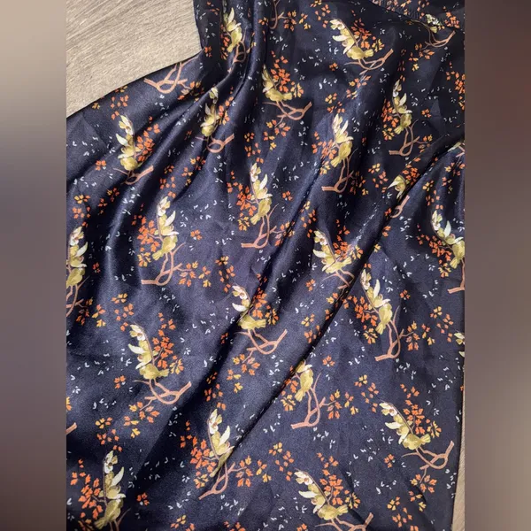 Victoria’s Secret 90’s Satin Chemise Slip Dress Cowl neck detail - Image 2