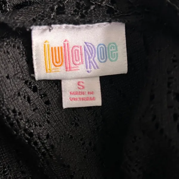 LulaRoe‎ Goth Lace Cardigan Black Small - Image 7