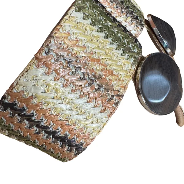 Style & Co‎ Brandyy 7M Mocha Raffia Woven Thong Sandals Tropical Vacation Resort - Image 4