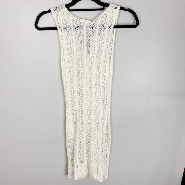 Cupshe Knit Lace Up Beach Cover-Up Dress Size Small NWT Resort Vacation Cruise - Image 7