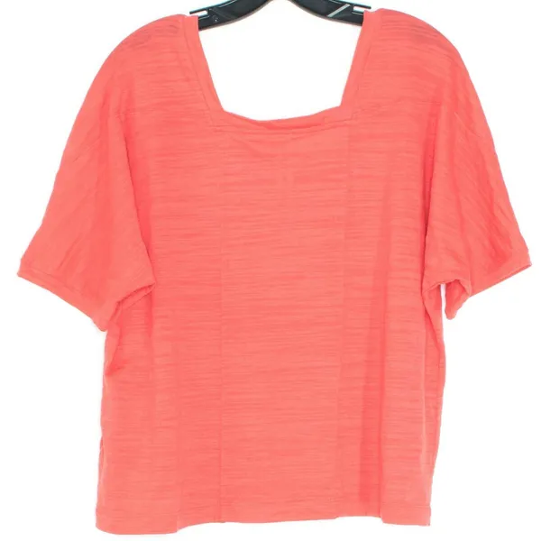 Anthropologie Top Minimalist Boho Coastal Summer Casual Square Neckline Medium - Image 2