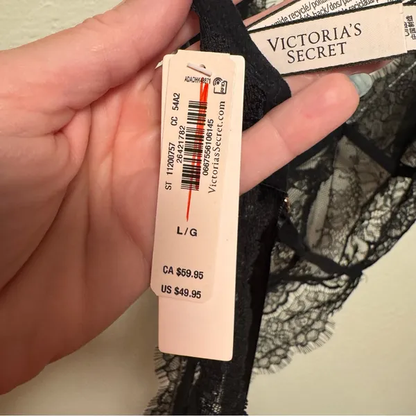 NWT: Victoria's Secret Black Lace Lingerie - Image 9
