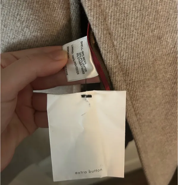 Calvin Klein Wool Blend Coat - Image 3