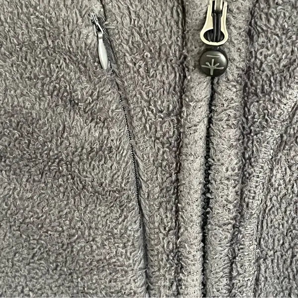 Women's Soybu Fleece Full Zip Jacket Sweatshirt Size Large‎ Gray - Image 6