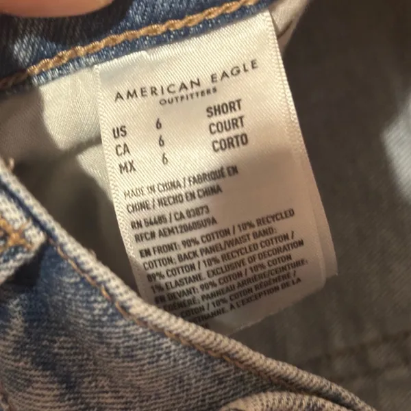 American Eagle High Waist Baggy Straight Jean - Image 6