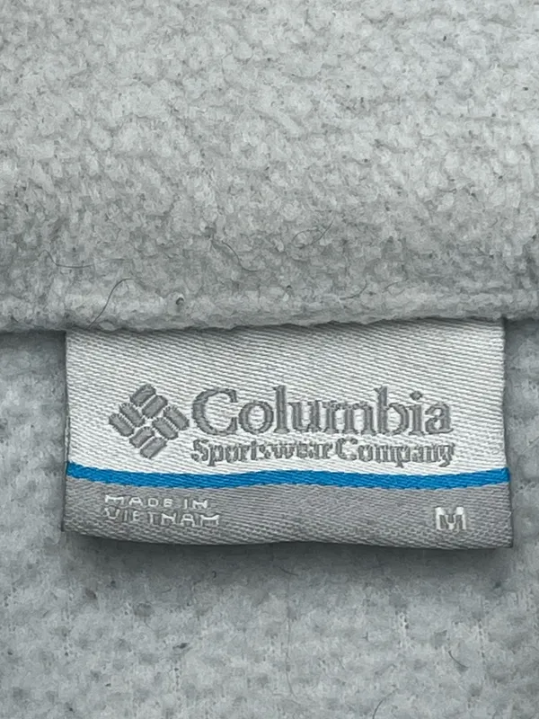 Columbia Sportswear Womens Gray Fleece Full Zip Active Outdoors Jacket Medium - Image 6