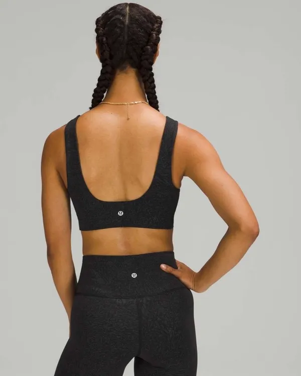 Lululemon Everlux Cut-Out Train Bra *Medium Support, B/C Cups Crunch Black 6 - Image 7