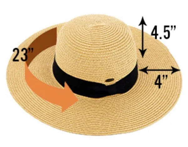 Bride to Be Floppy Beige Straw Hat Tan - Image 2