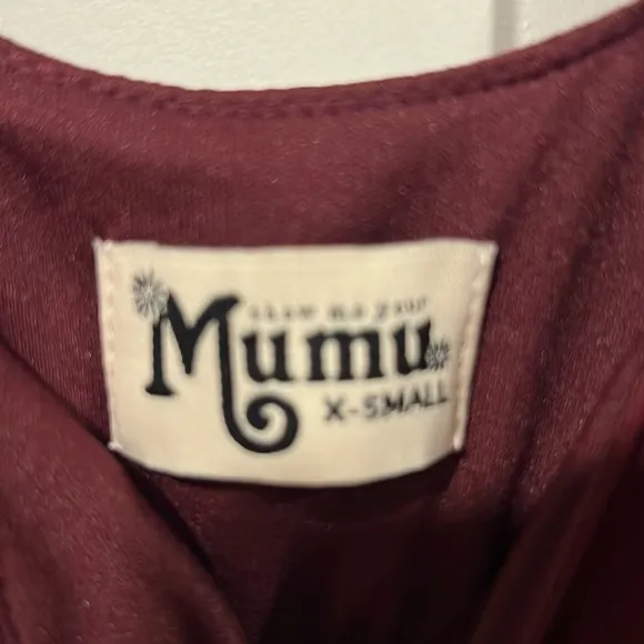 Show me your mumu wedding burgundy new with tags‎ maxi - Image 6