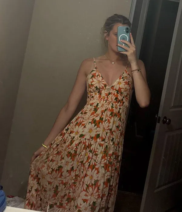 Boutique Floral Maxi Dress - Image 2
