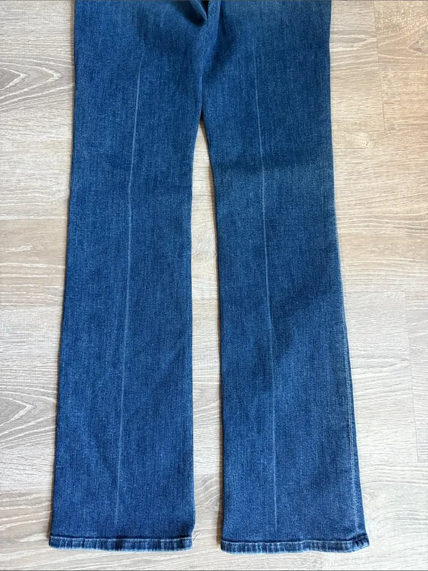 MOTHER THE PATCH POCKET INSIDER SNEAK CAVING IN Blue Size 24 - Image 8