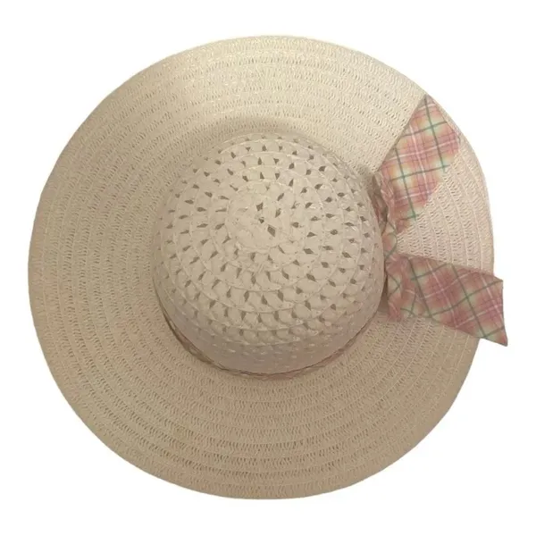 Sun Hat with Ribbon - Image 2