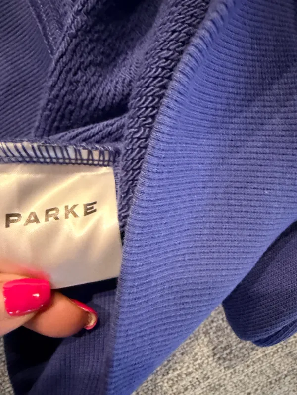 NIB Parke coastal Americana Varsity Mockneck size S/M relaxed fit - Image 10