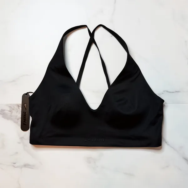 SKIMS NWT Nike Shine V-Neck Bra - Image 3