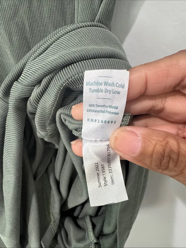 Marine Layer Ribbed Jumpsuit Size Medium Summer Travel Lounge - Image 4