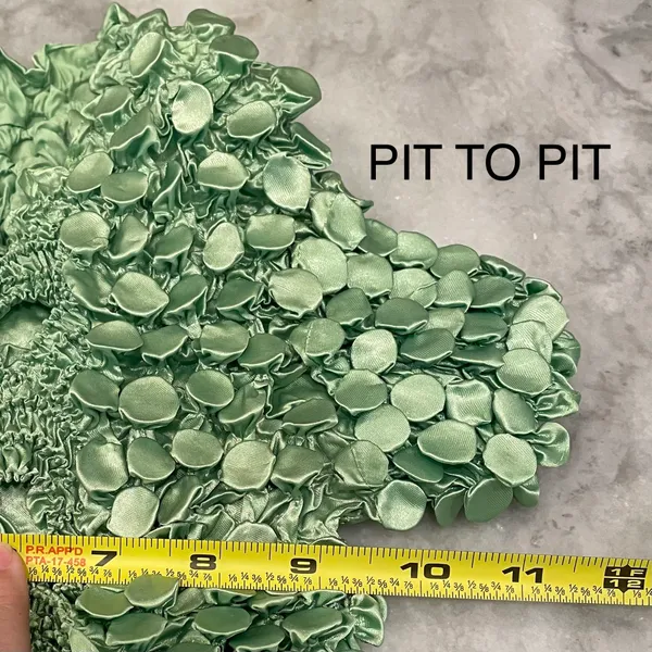 Popcorn Bubble Shirt Green - Image 8
