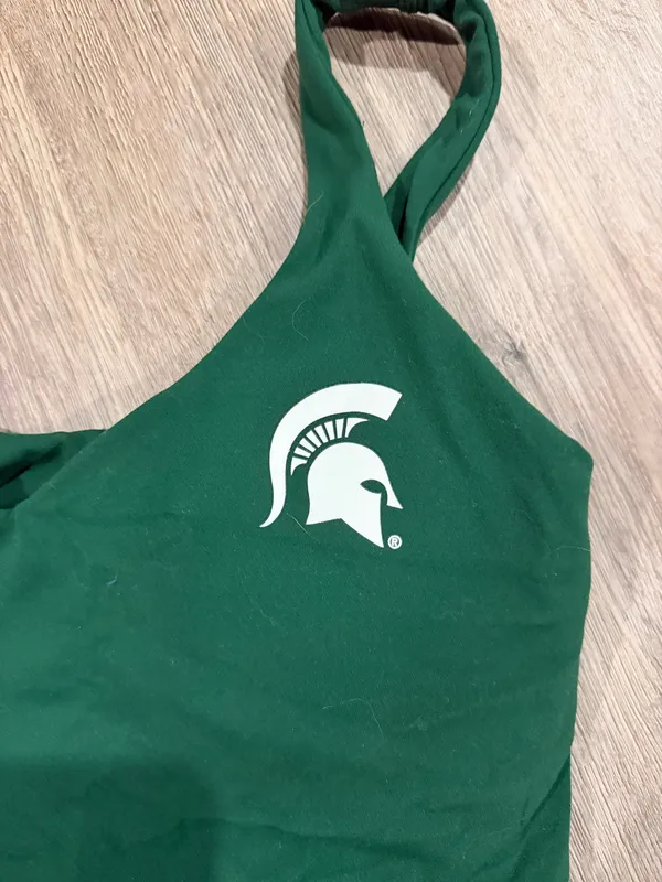 Lululemon Green Tank michigan state  - Image 2